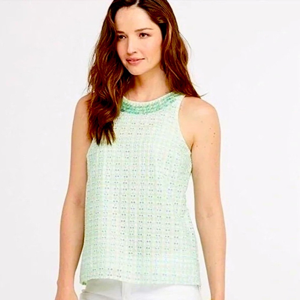 Vineyard Vines Eyelet Blouse, Size 4